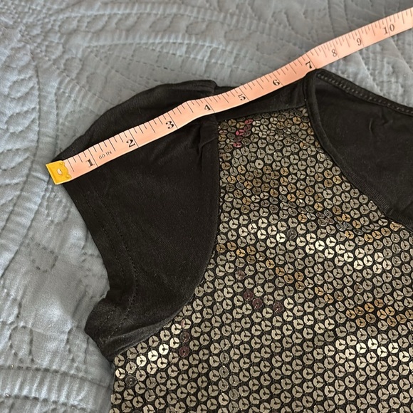 Girl’s Candie’s black sequined top Size Large NWOT - Picture 8 of 10